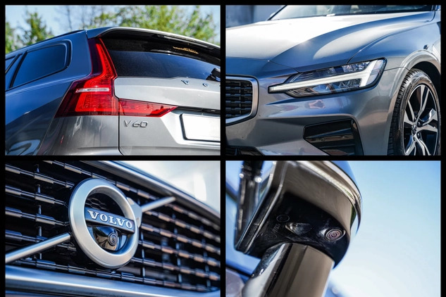 Volvo V60 cena 98900 przebieg: 157000, rok produkcji 2019 z Zalewo małe 781